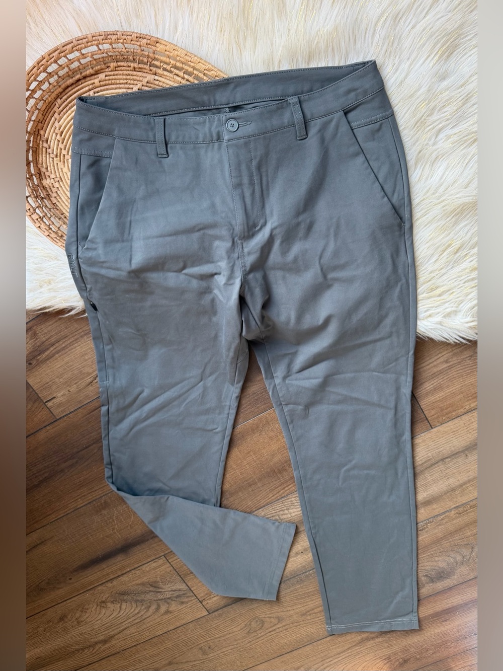 BYLT Basics Gray Everyday Pant 2.0 Men’s Size 36 Tall